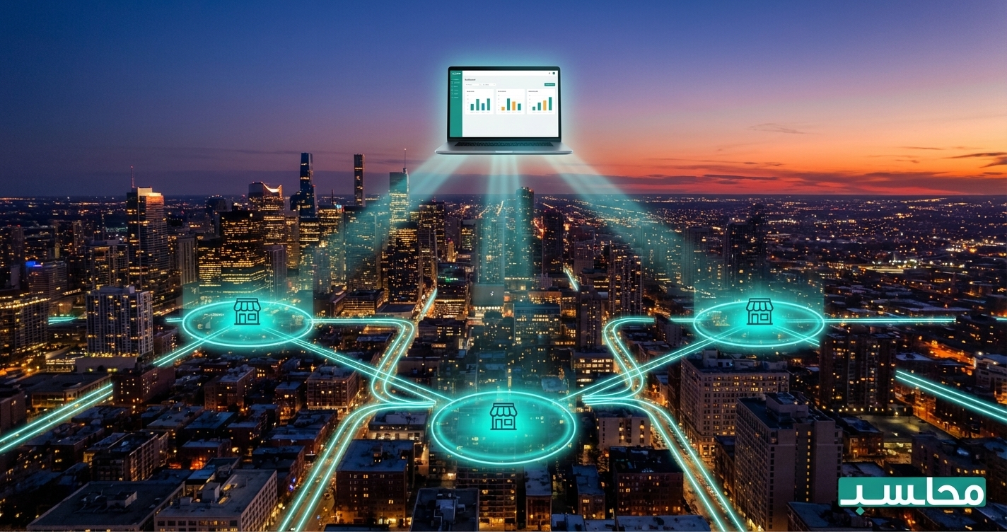 إدارة الفروع المتعددة: كيف تتحكم في أعمالك من مكان واحد